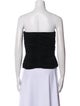 Saint Laurent 2023 Strapless Crop Top