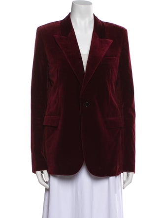 Saint Laurent Velvet Blazer