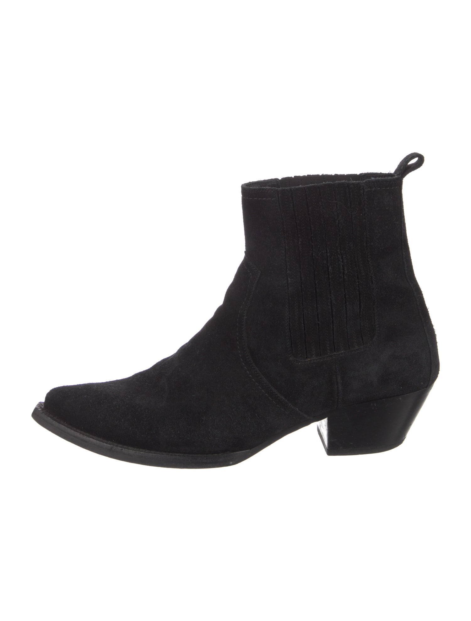 Saint Laurent Suede Chelsea Boots