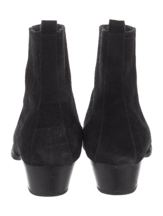 Saint Laurent Suede Chelsea Boots