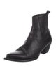 Saint Laurent Leather Western Boots