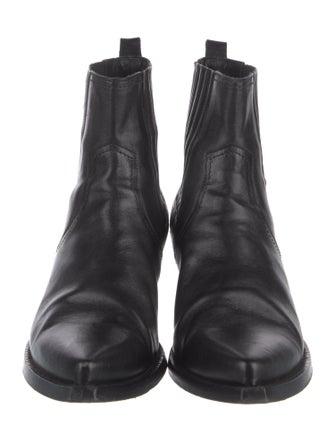 Saint Laurent Leather Western Boots