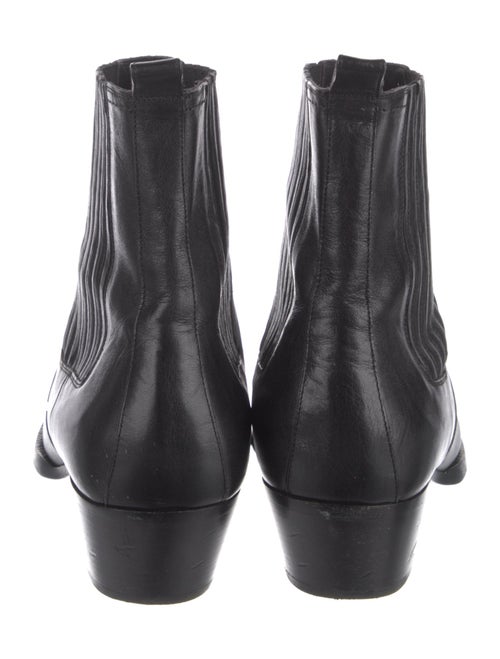 Saint Laurent Leather Western Boots