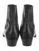Saint Laurent Leather Western Boots