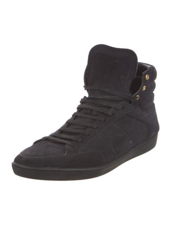 Saint Laurent Suede Sneakers