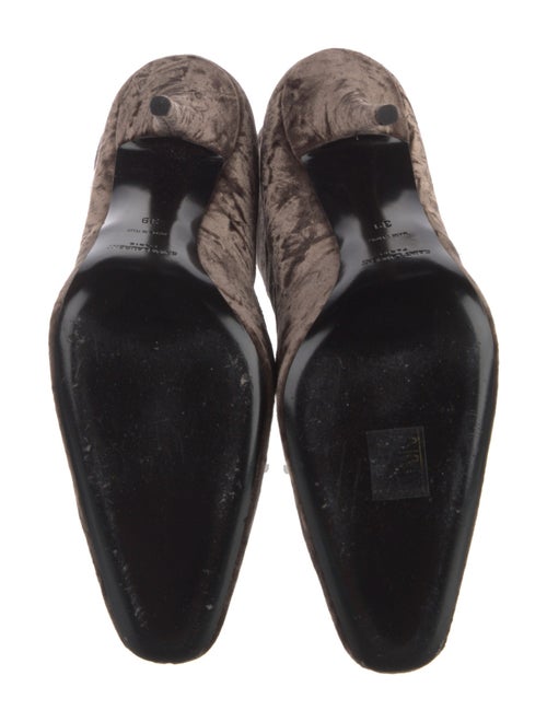 Saint Laurent Velvet Sock Boots