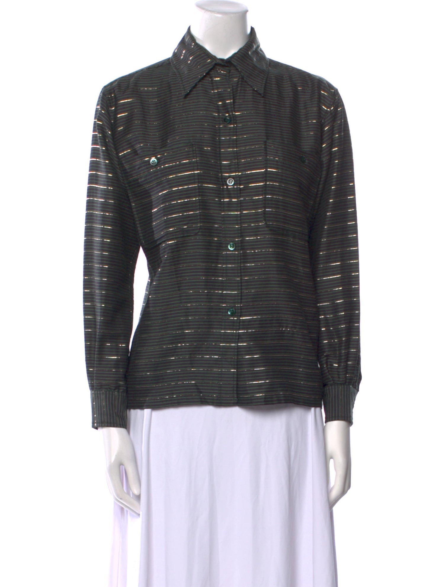 Yves Saint Laurent Rive Gauche Vintage Late 1970's - Early 1980's Top