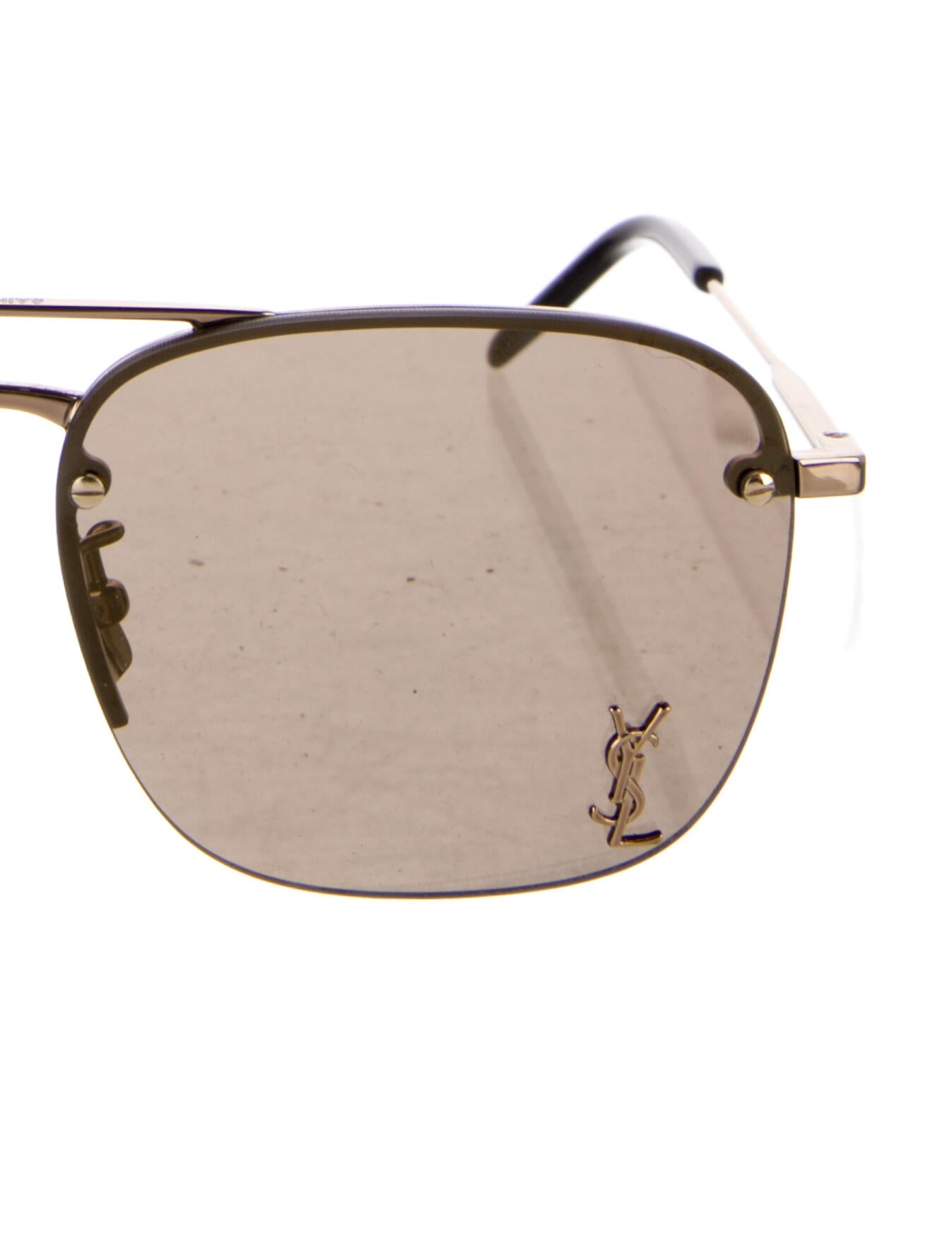 Saint Laurent Aviator Tinted Sunglasses