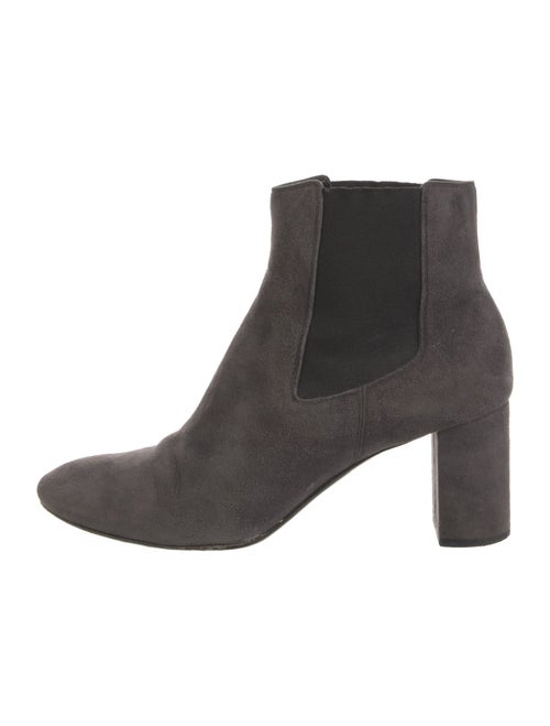 Saint Laurent Suede Chelsea Boots