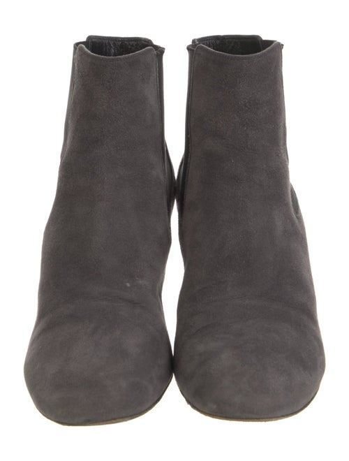 Saint Laurent Suede Chelsea Boots