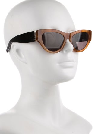 Saint Laurent Cat-Eye Tinted Sunglasses