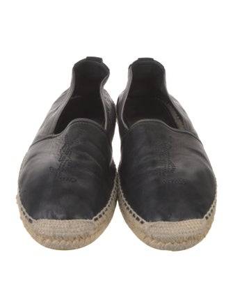 Saint Laurent Leather Espadrilles