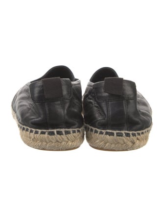 Saint Laurent Leather Espadrilles