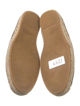 Saint Laurent Leather Espadrilles