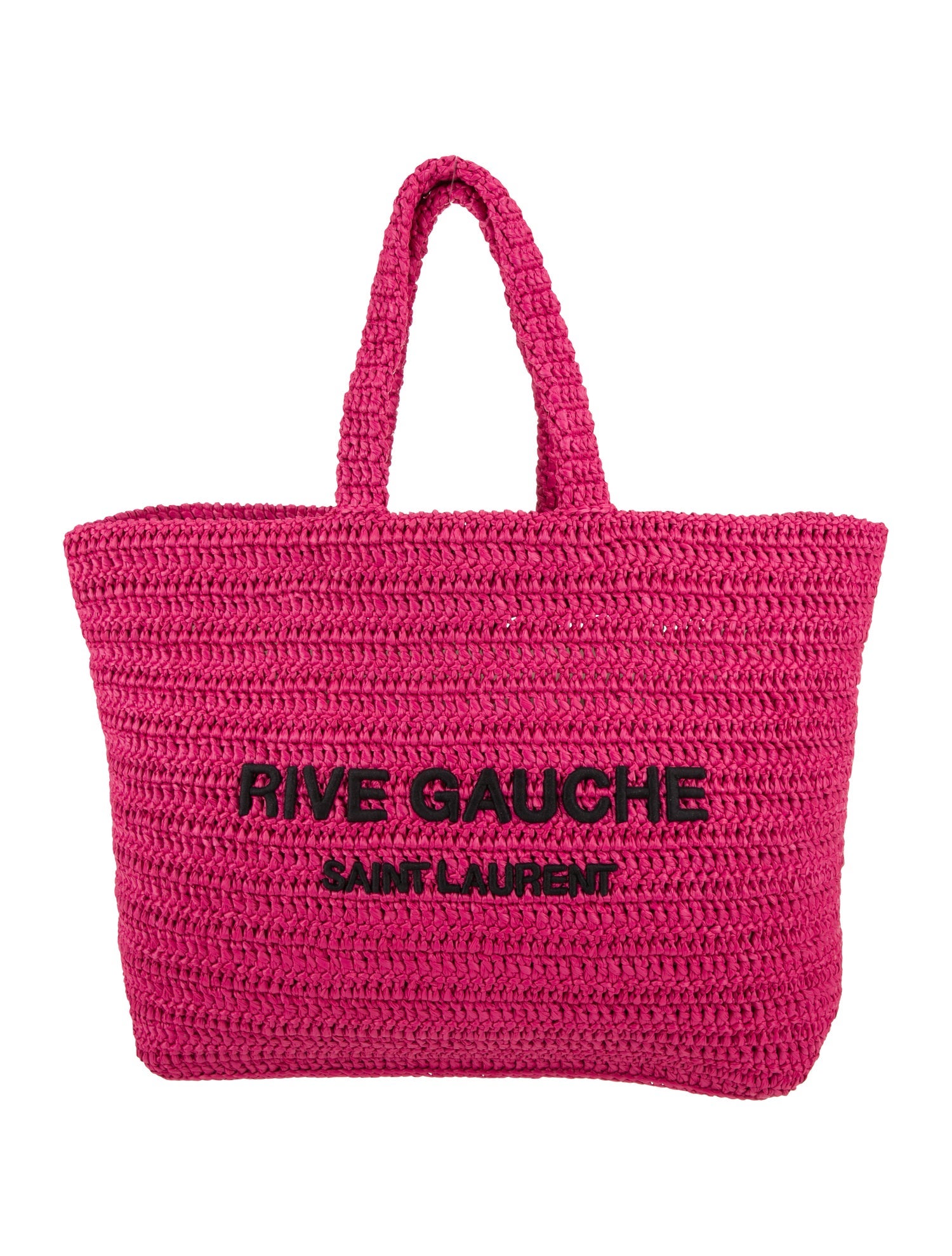 Saint Laurent Raffia Tote