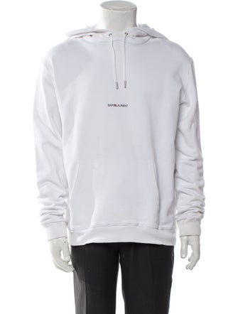 Saint Laurent 2017 Archive Logo Hoodie