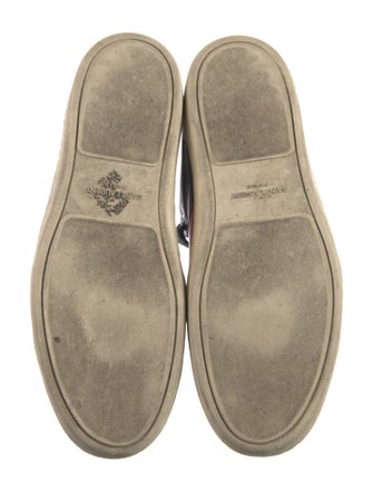 Saint Laurent Leather Colorblock Pattern Sneakers