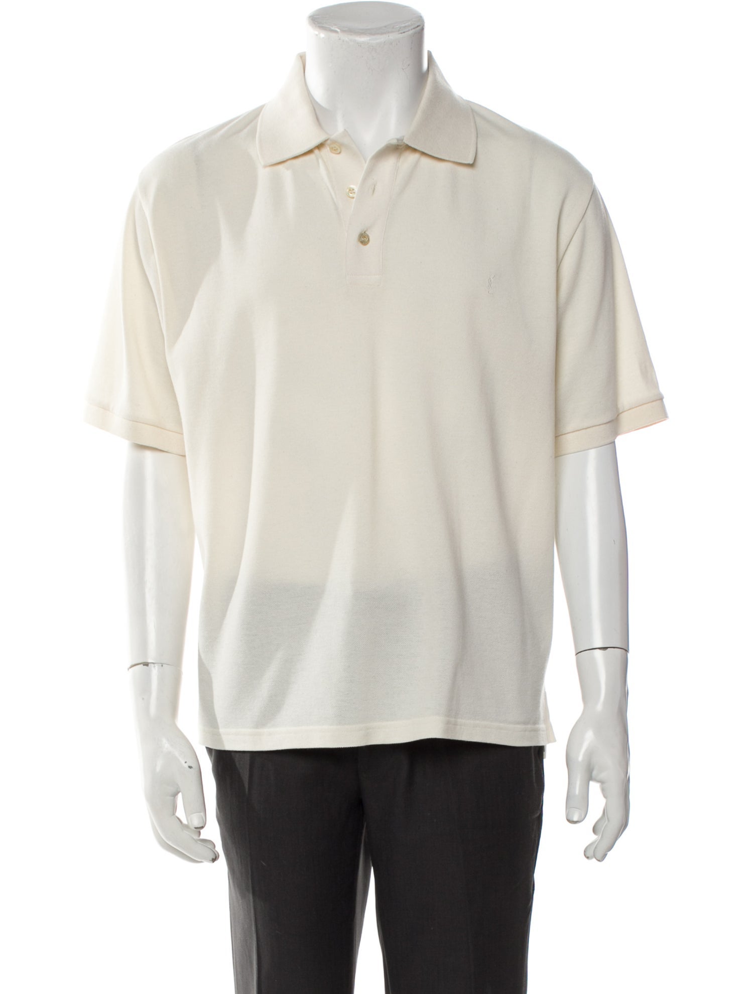 Saint Laurent 2022 Pique Polo Shirt