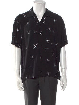 Saint Laurent 2018 Shooting Star Print Shirt