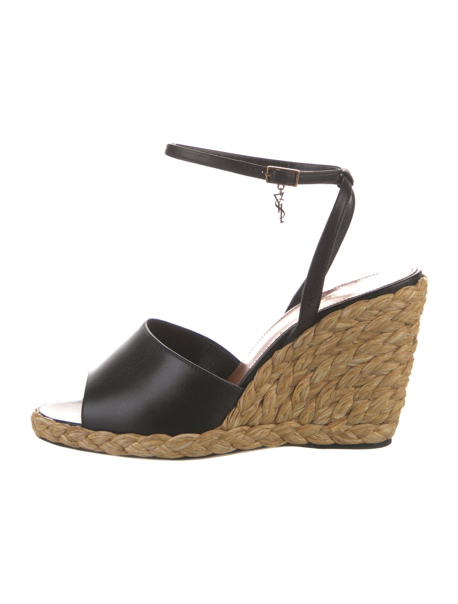 Saint Laurent Leather Espadrilles