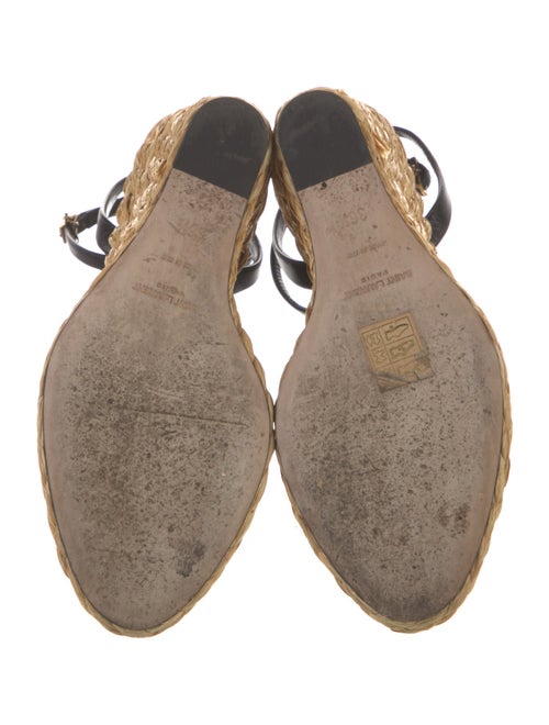 Saint Laurent Leather Espadrilles