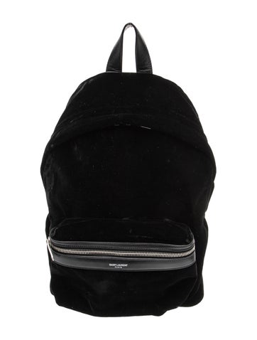 Saint Laurent Backpacks Velvet City
