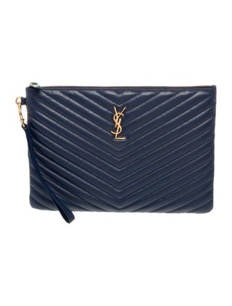 Saint Laurent Leather Cassandre