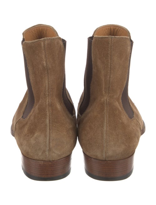 Saint Laurent Suede Chelsea Boots