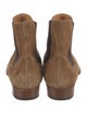 Saint Laurent Suede Chelsea Boots