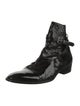 Saint Laurent Patent Leather Boots