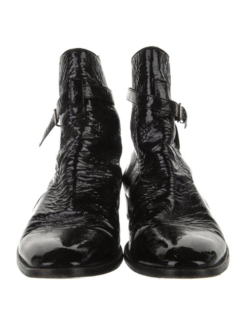 Saint Laurent Patent Leather Boots