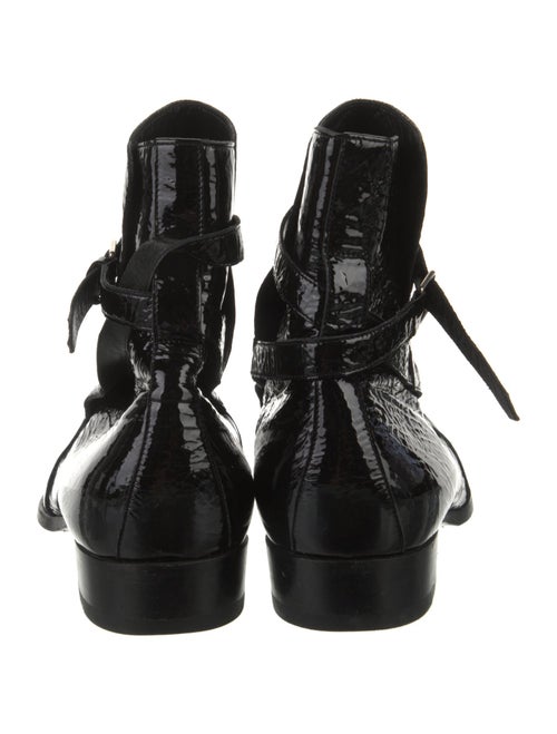 Saint Laurent Patent Leather Boots