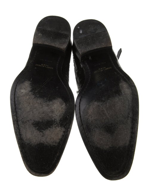 Saint Laurent Patent Leather Boots