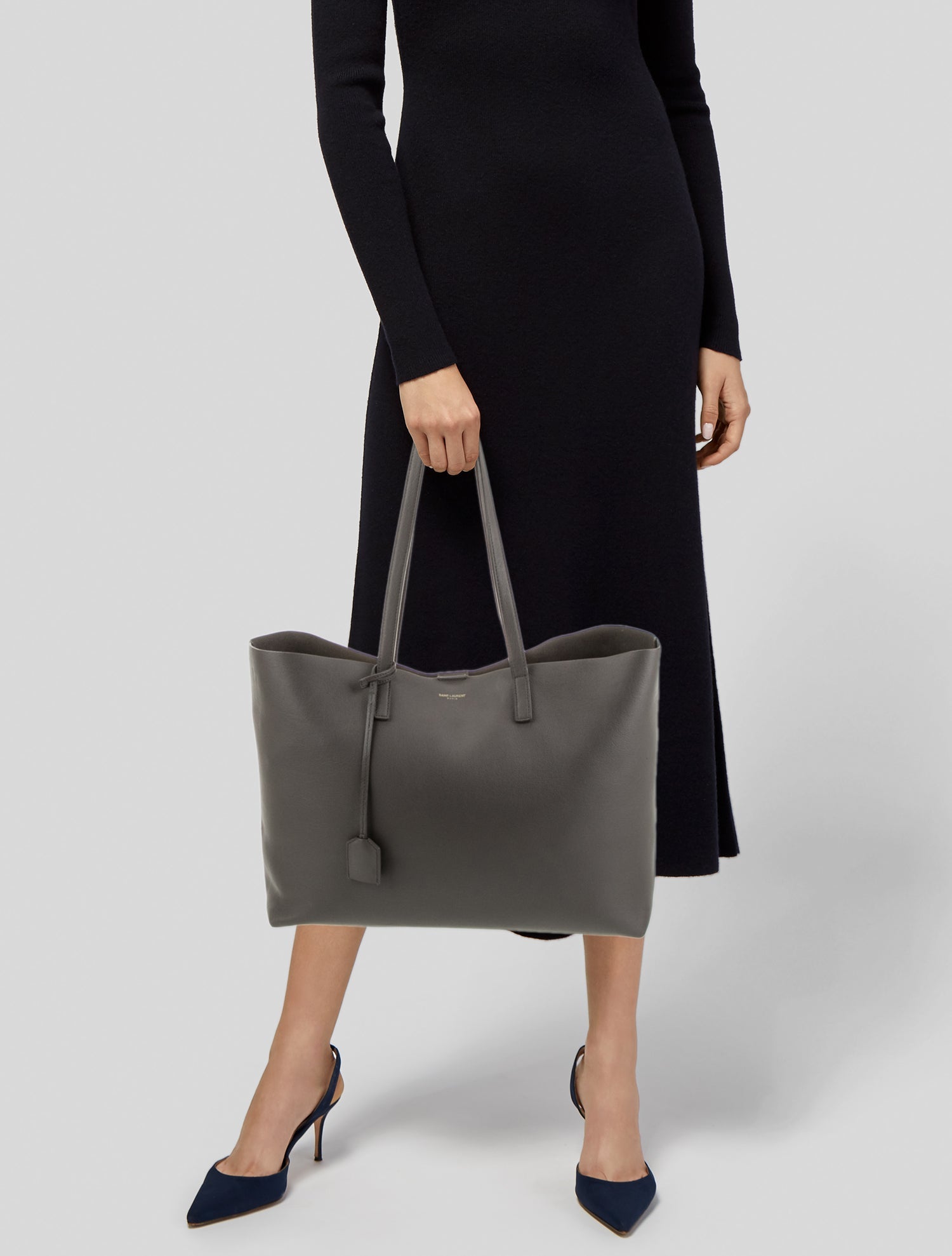 Saint Laurent Leather East/West Shopping