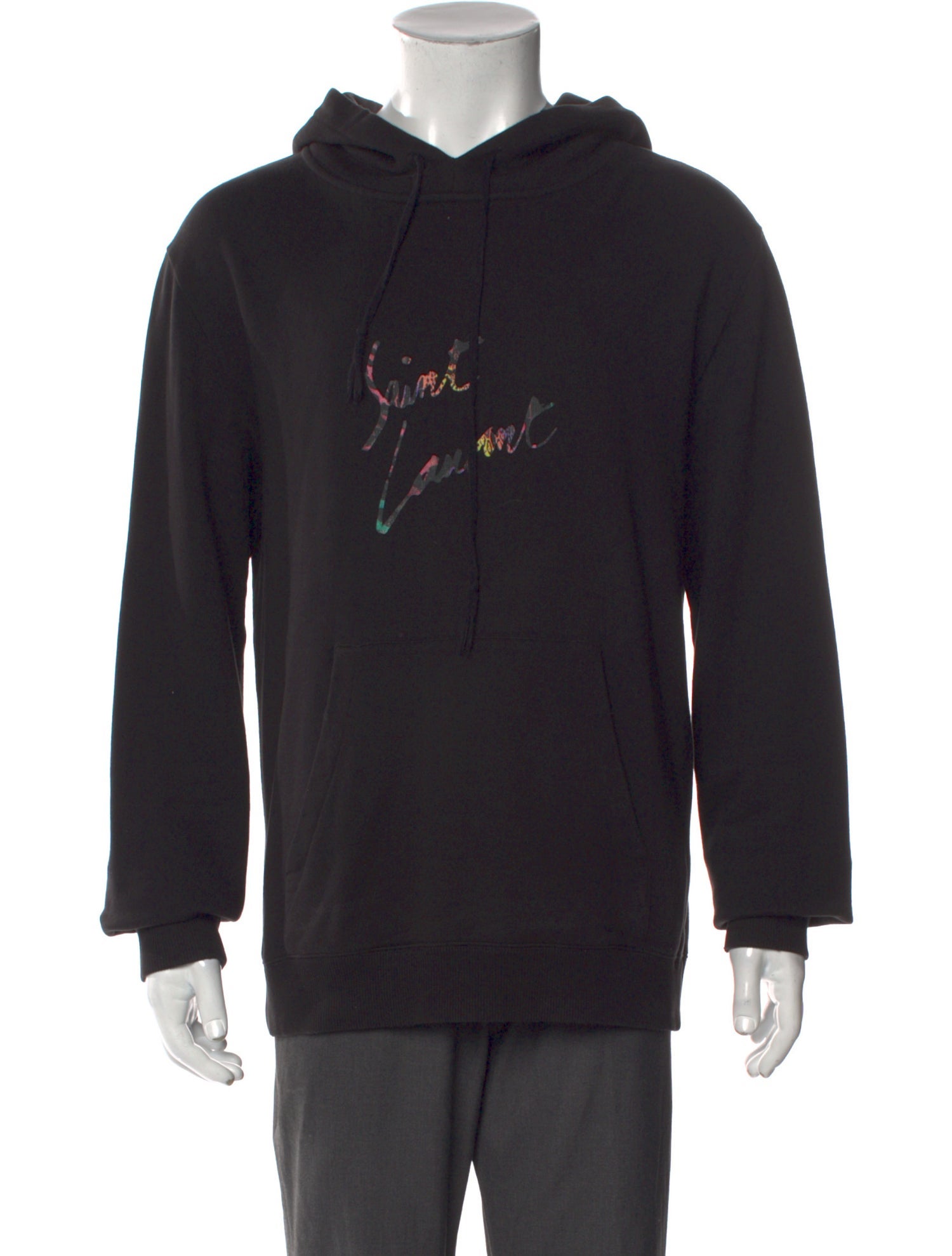 Saint Laurent 2018 Logo Hoodie