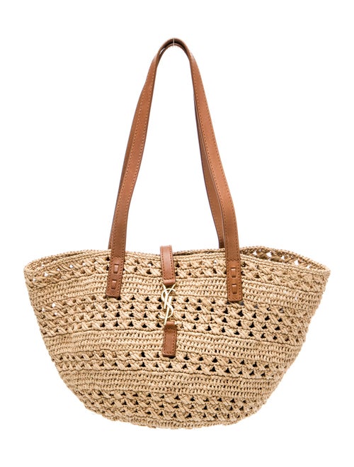 Saint Laurent Raffia Panier 2022