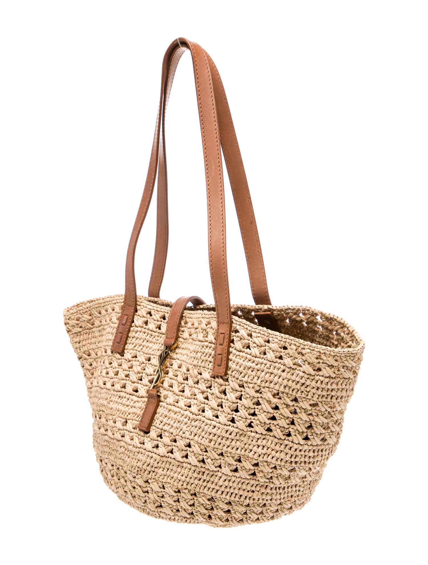 Saint Laurent Raffia Panier 2022