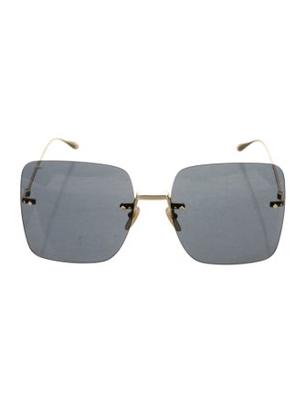 Saint Laurent Aviator Tinted Sunglasses