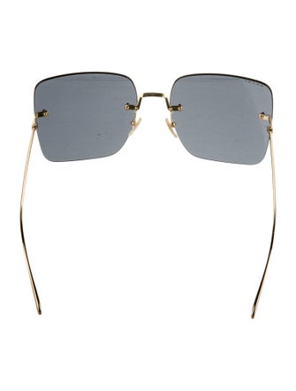 Saint Laurent Aviator Tinted Sunglasses