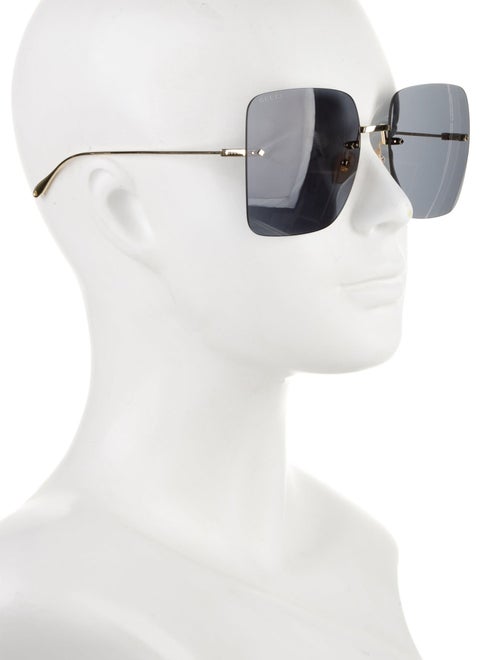 Saint Laurent Aviator Tinted Sunglasses