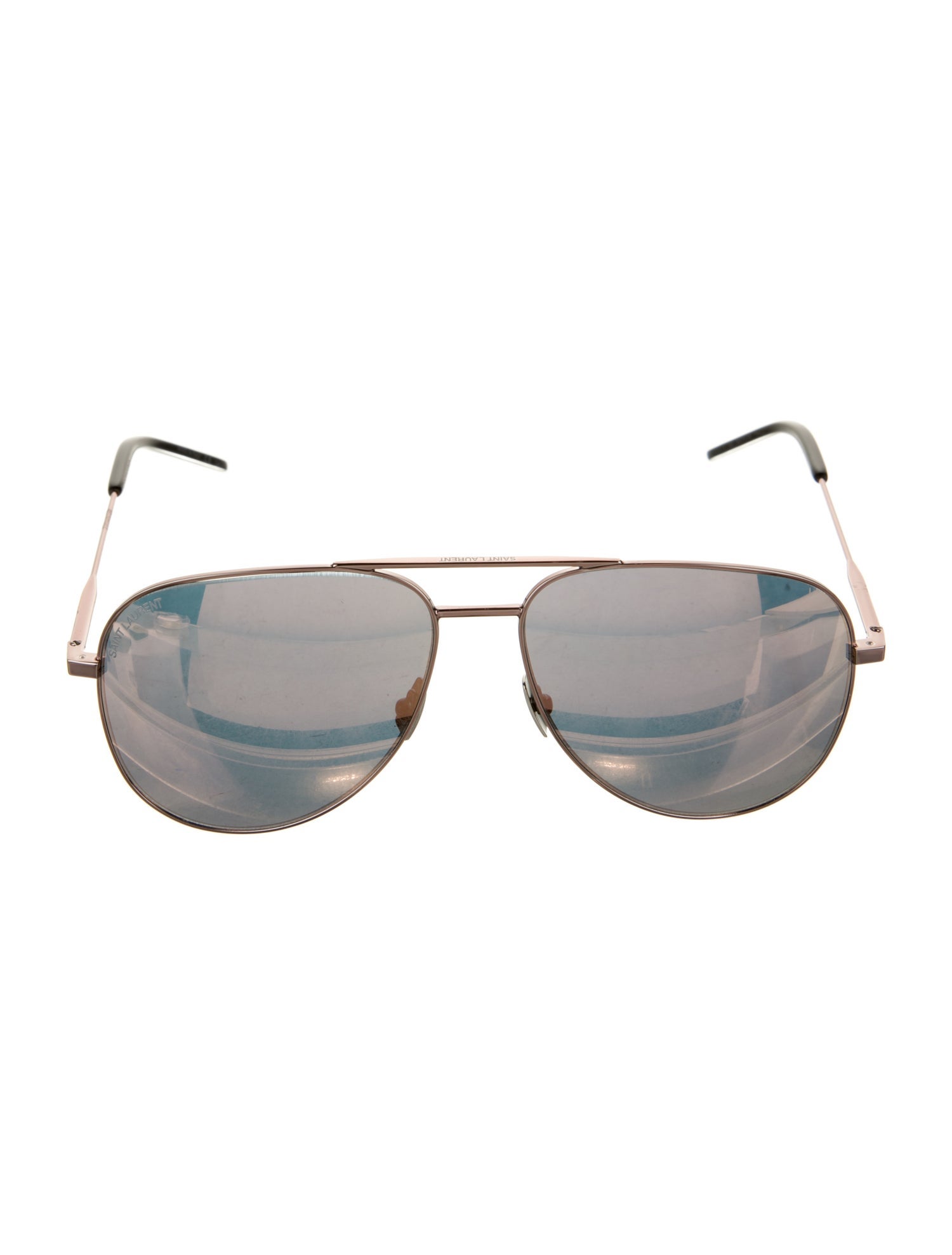 Saint Laurent Aviator Mirrored Sunglasses