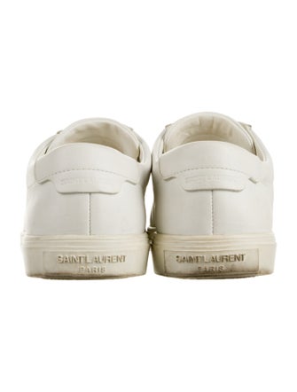 Saint Laurent Leather Sneakers