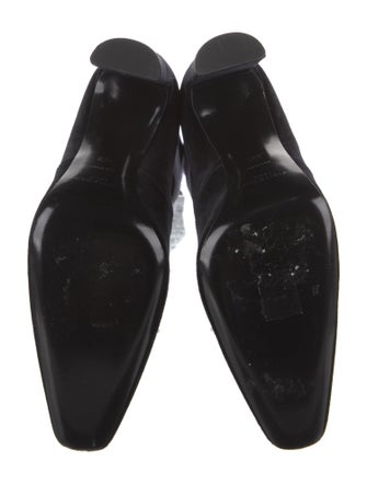 Saint Laurent Suede Sock Boots