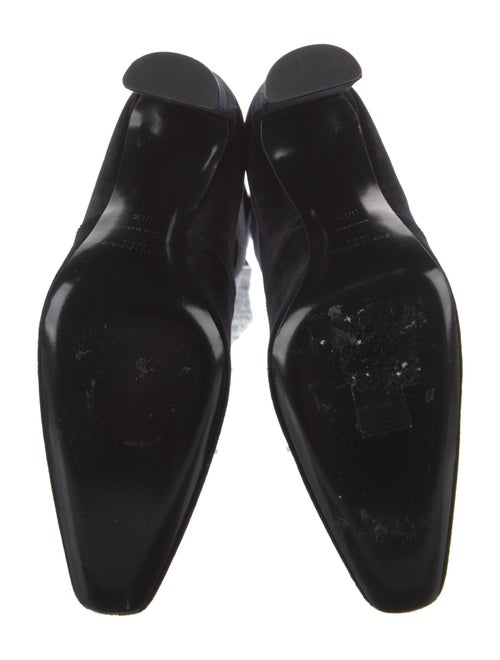 Saint Laurent Suede Sock Boots