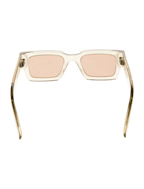 Saint Laurent Square Mirrored Sunglasses