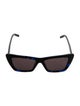 Saint Laurent Wayfarer Tinted Sunglasses