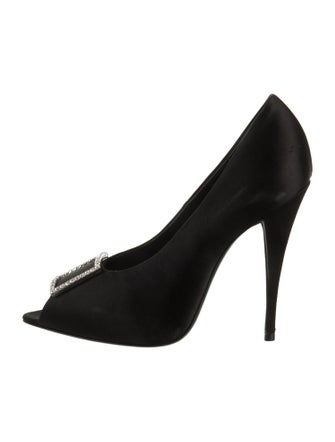 Saint Laurent Satin Pumps