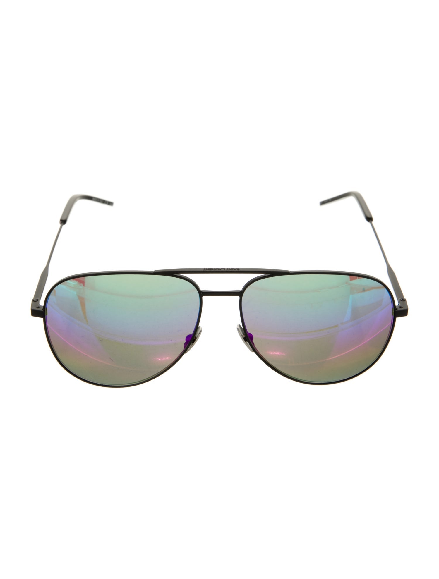 Saint Laurent Aviator Mirrored Sunglasses