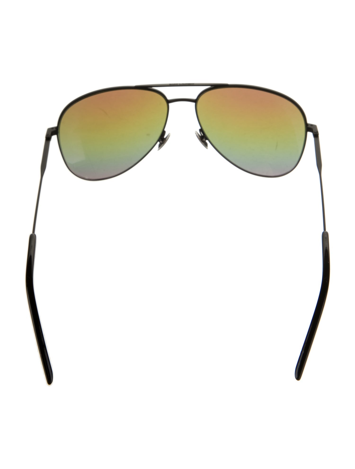 Saint Laurent Aviator Mirrored Sunglasses