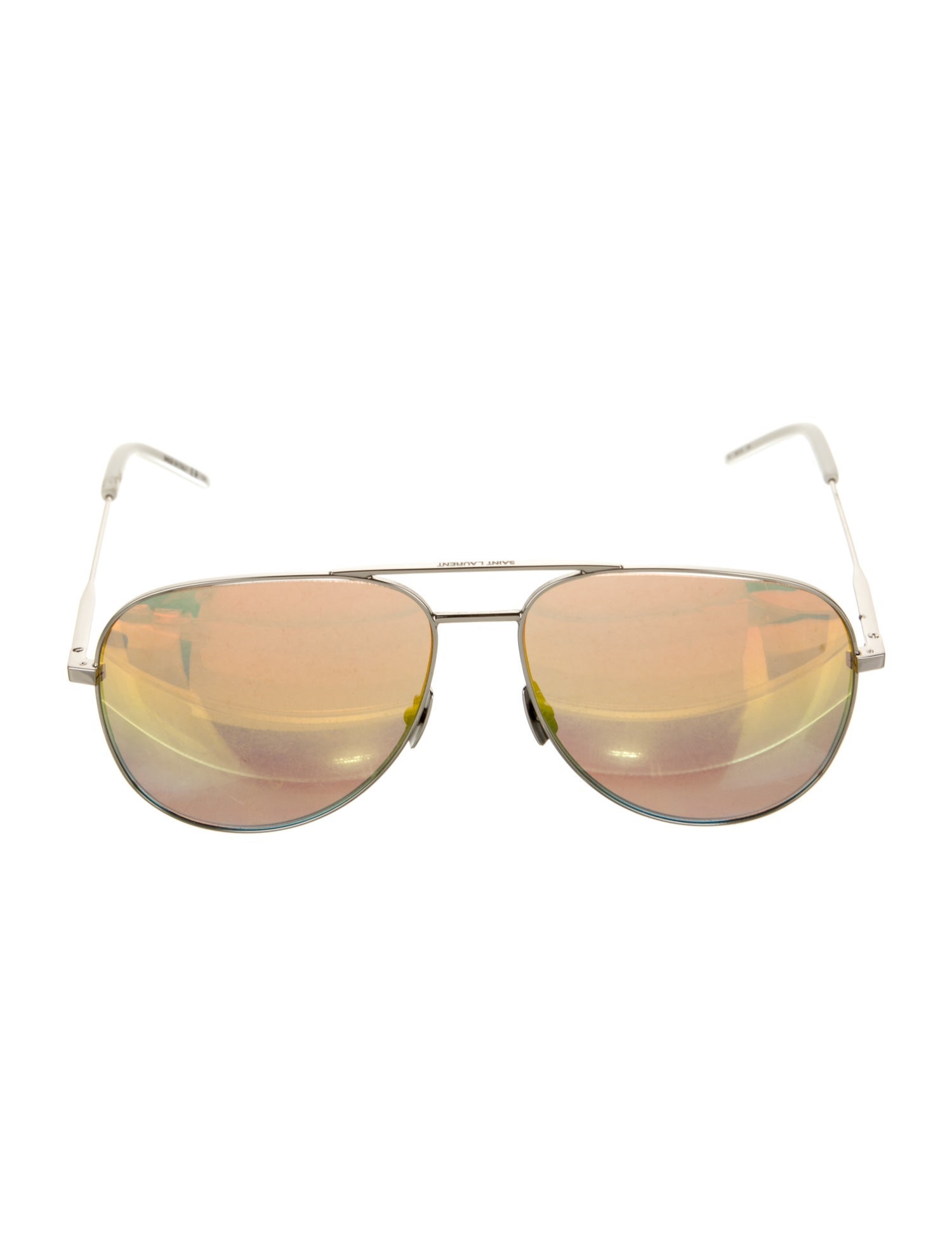 Saint Laurent Aviator Mirrored Sunglasses